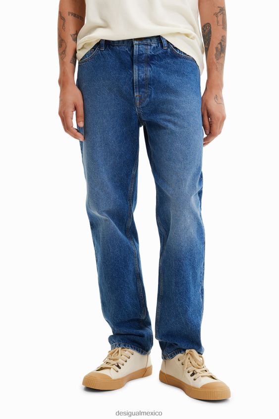 Desigual hombres vaqueros rectos VZ26R01653 ropa