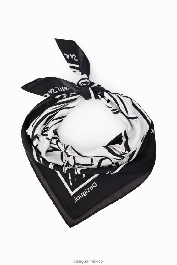 Desigual mujer bufanda cuadrada de bugs bunny VZ26R0802 accesorio