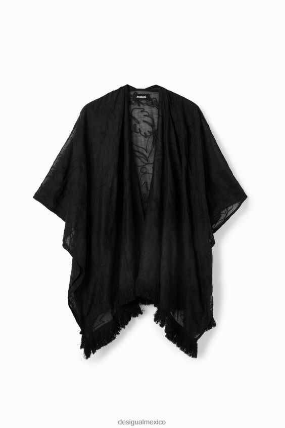 Desigual mujer caftán corto bordado VZ26R0421 accesorio