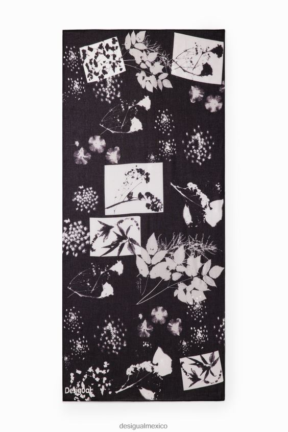 Desigual mujer fular fotográfico rectangular VZ26R01428 accesorio