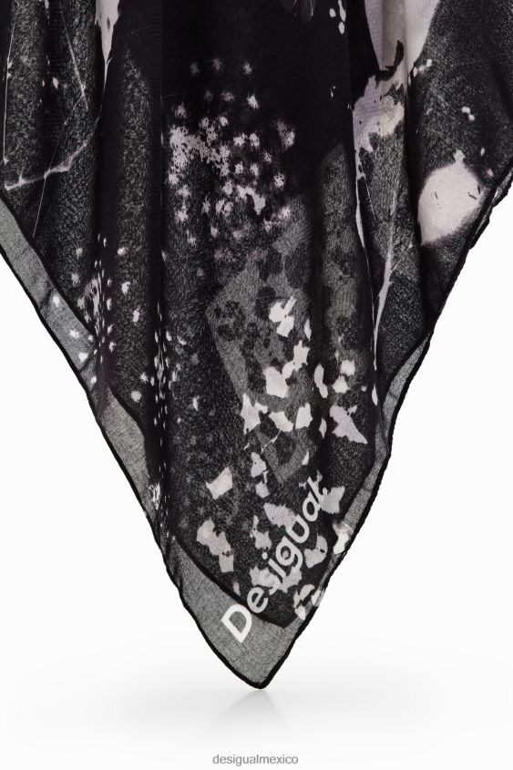 Desigual mujer fular fotográfico rectangular VZ26R01428 accesorio