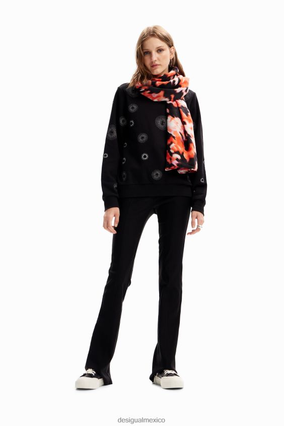 Desigual mujer fular rectangular abstracto VZ26R01418 accesorio