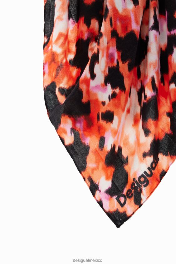 Desigual mujer fular rectangular abstracto VZ26R01418 accesorio