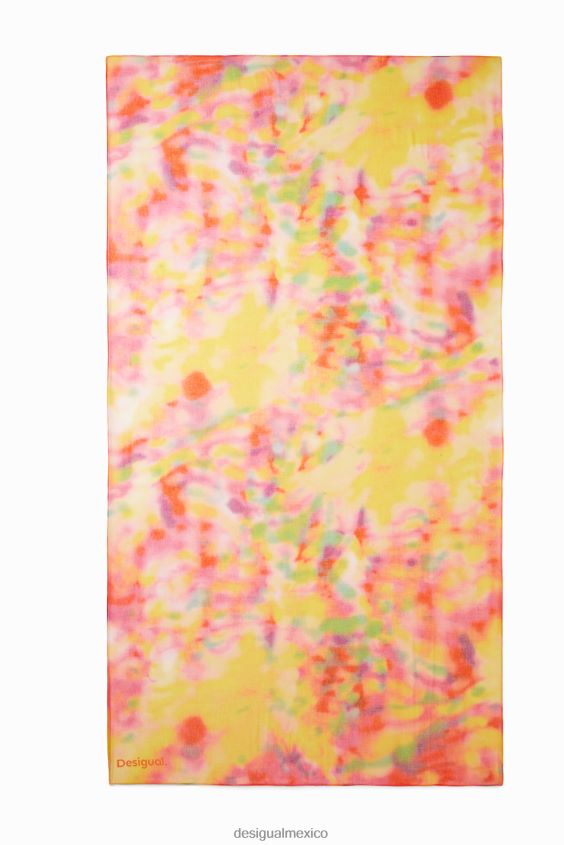 Desigual mujer fular rectangular con estampado desenfocado VZ26R0574 accesorio