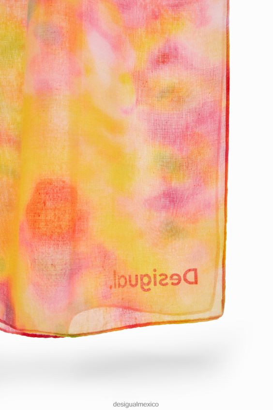 Desigual mujer fular rectangular con estampado desenfocado VZ26R0574 accesorio