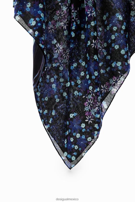 Desigual mujer fular rectangular con motivos florales VZ26R01419 accesorio