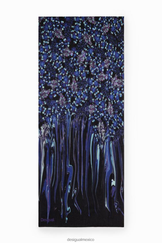 Desigual mujer fular rectangular con motivos florales VZ26R01419 accesorio