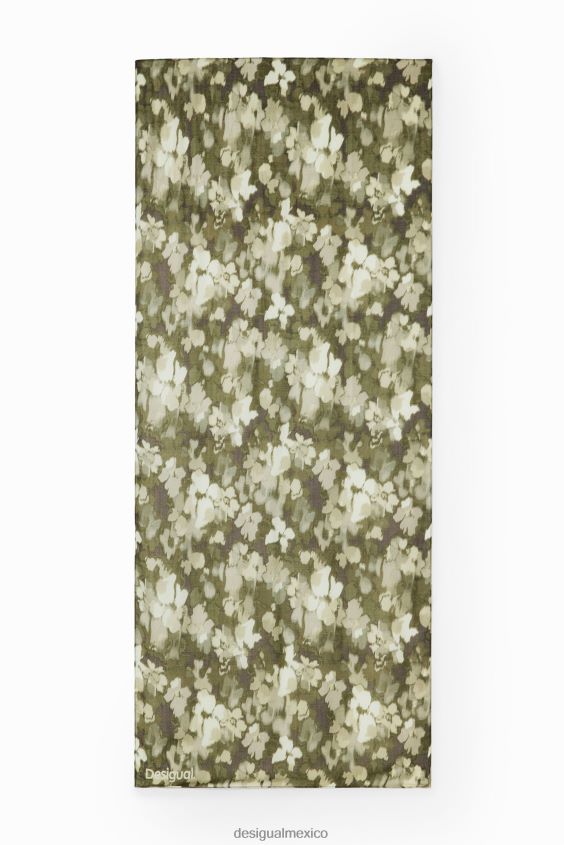 Desigual mujer fular rectangular de camuflaje VZ26R01438 accesorio