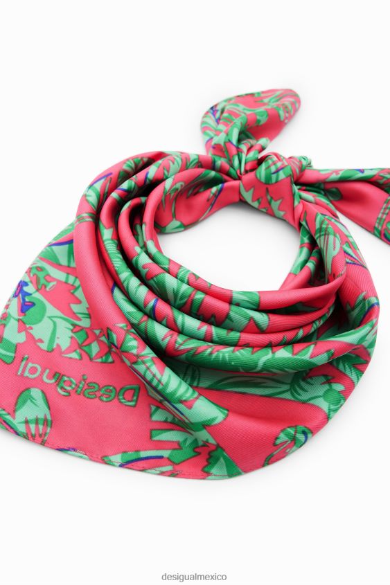 Desigual mujer pañuelo cuadrado tropical VZ26R0417 accesorio