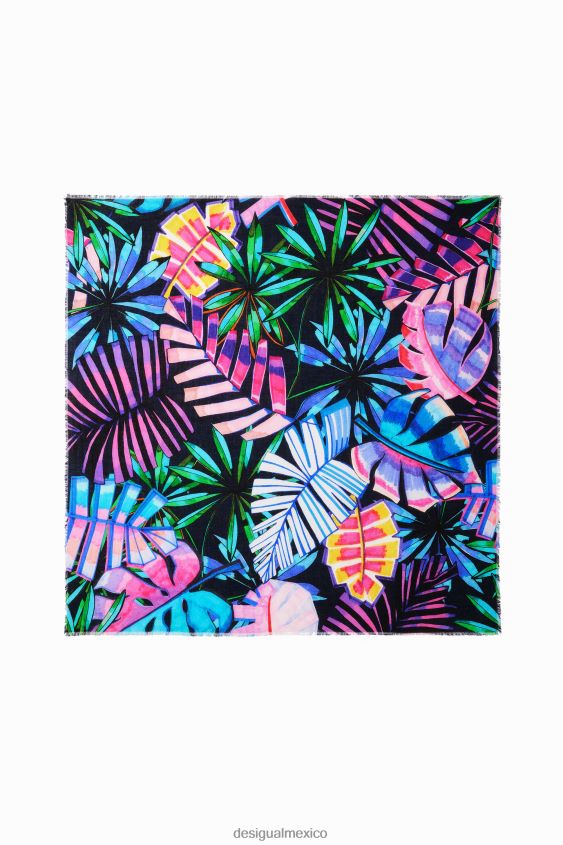 Desigual mujer pañuelo cuadrado tropical VZ26R0738 accesorio