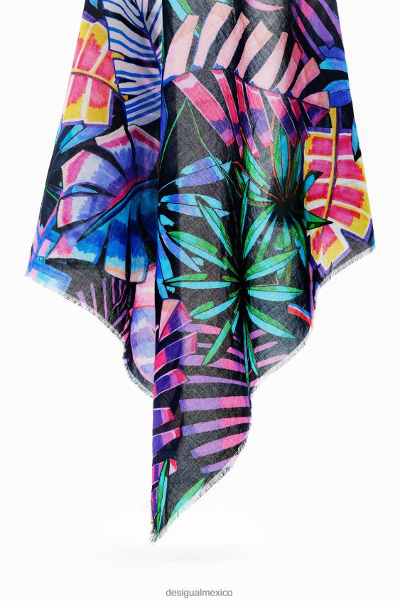 Desigual mujer pañuelo cuadrado tropical VZ26R0738 accesorio