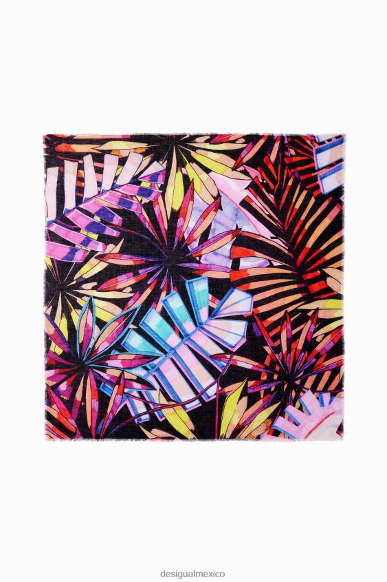 Desigual mujer pañuelo cuadrado tropical VZ26R0821 accesorio