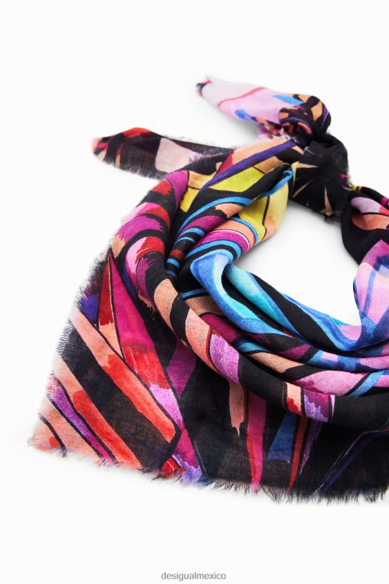 Desigual mujer pañuelo cuadrado tropical VZ26R0821 accesorio