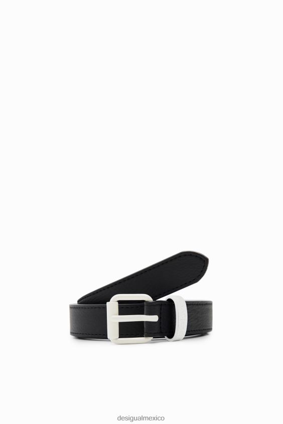 Desigual mujer cinturón con hebilla en contraste VZ26R01421 accesorio