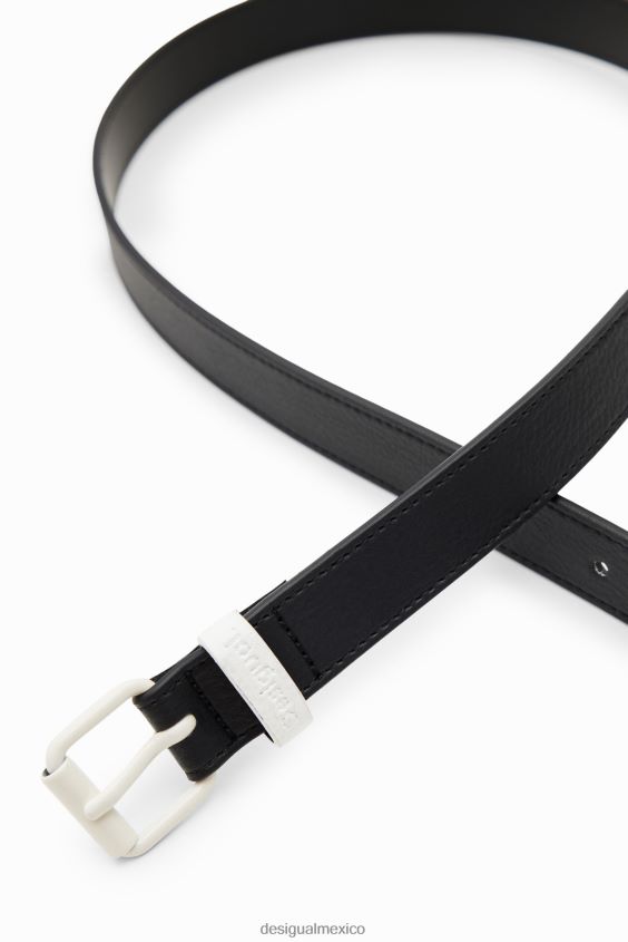 Desigual mujer cinturón con hebilla en contraste VZ26R01421 accesorio