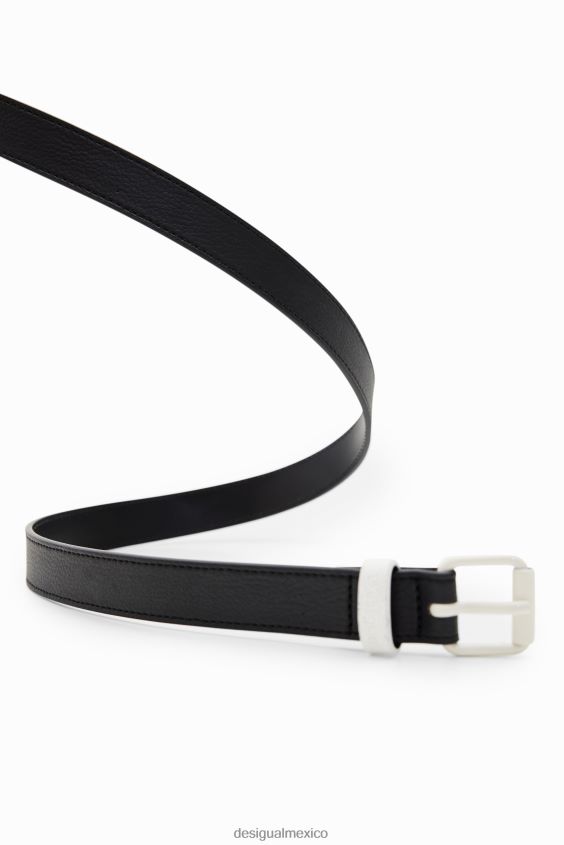 Desigual mujer cinturón con hebilla en contraste VZ26R01421 accesorio