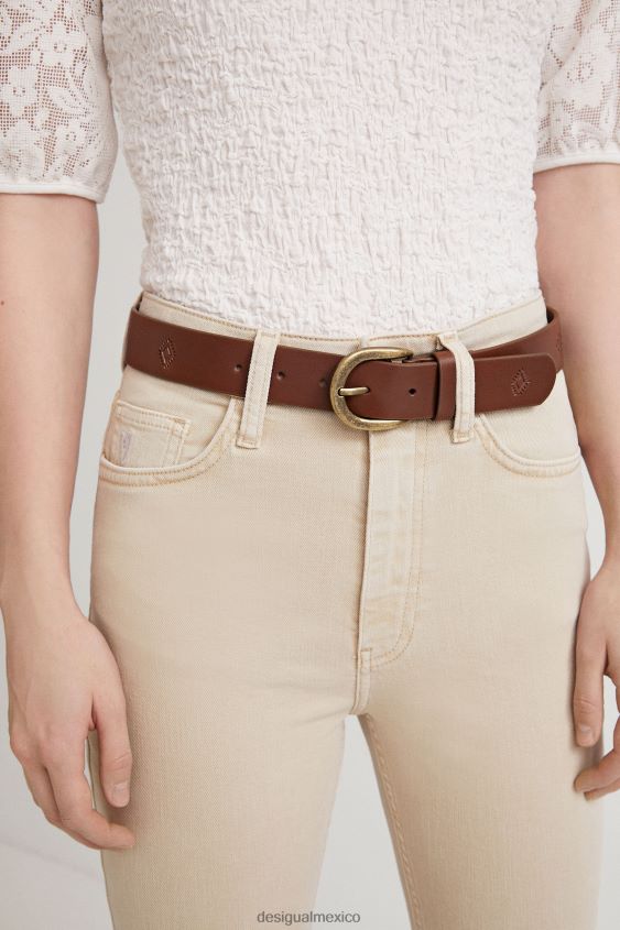 Desigual mujer cinturón de cuero VZ26R01453 accesorio