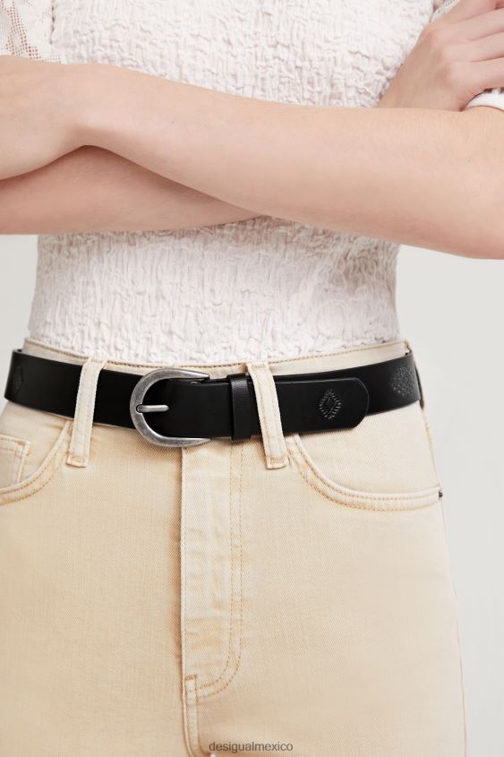 Desigual mujer cinturón de cuero VZ26R01454 accesorio