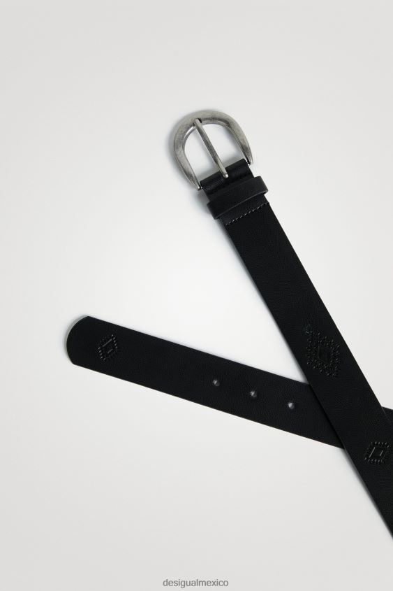 Desigual mujer cinturón de cuero VZ26R01454 accesorio