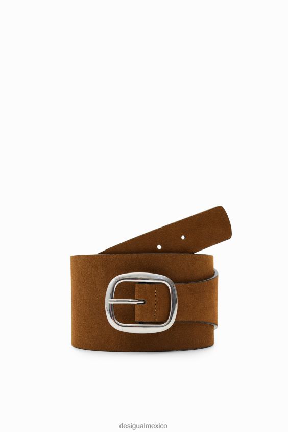 Desigual mujer cinturón de piel serraje VZ26R01422 accesorio