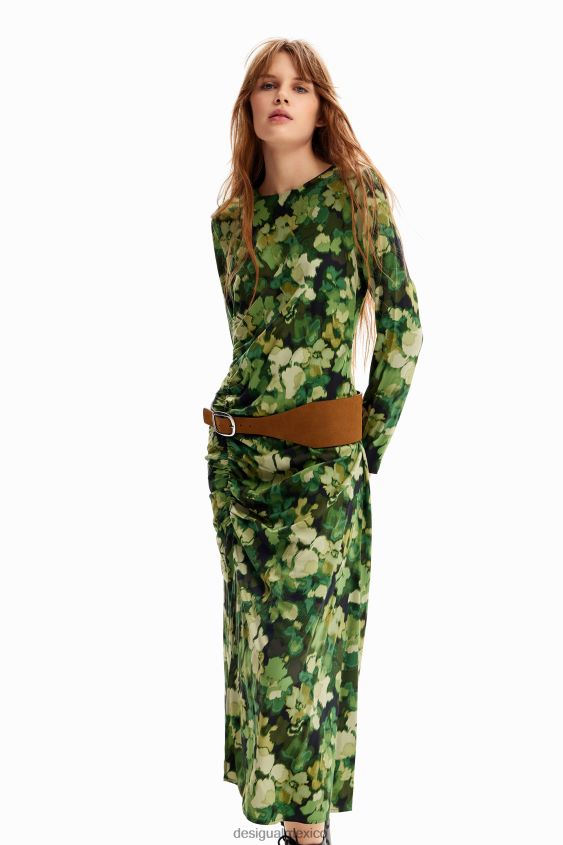 Desigual mujer cinturón de piel serraje VZ26R01422 accesorio