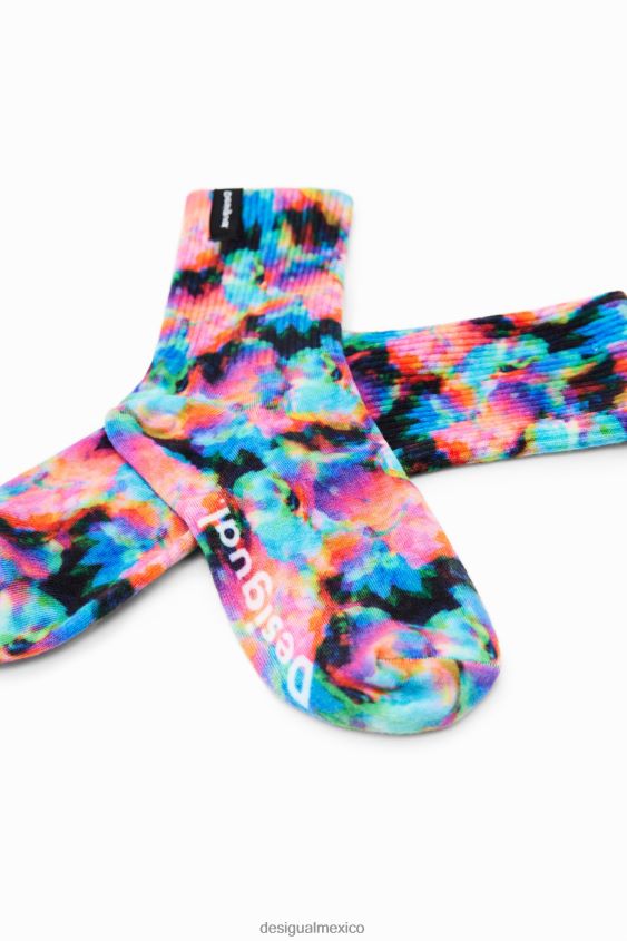 Desigual mujer calcetines cortos florales VZ26R0724 accesorio