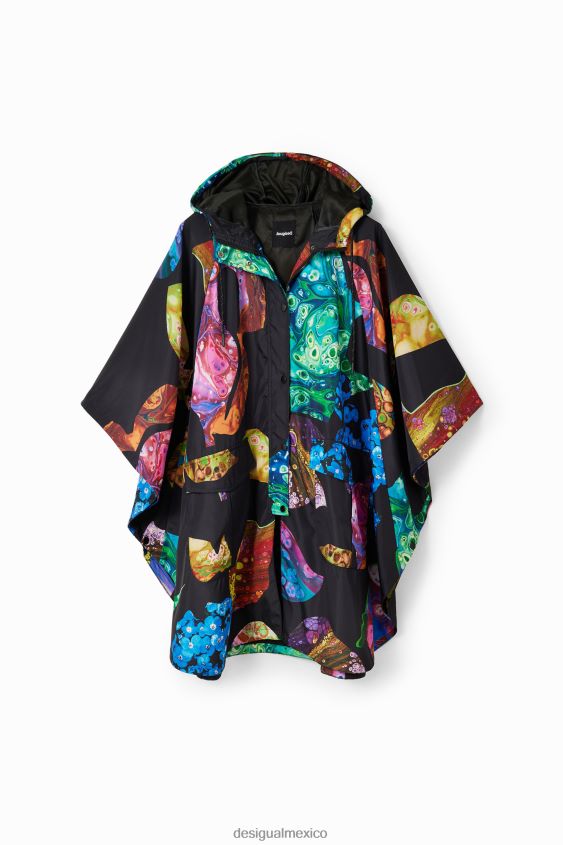 Desigual mujer metro. chubasquero con capucha de christian lacroix VZ26R01445 accesorio