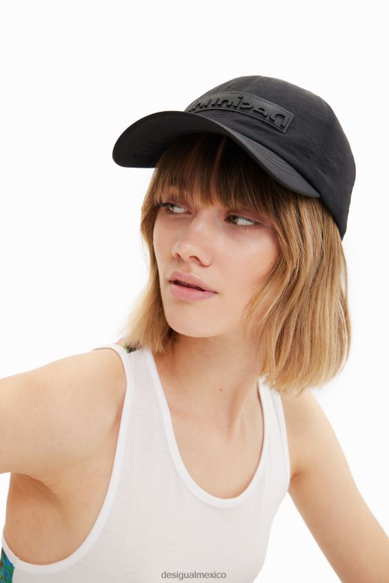Desigual mujer gorra de nailon con logo VZ26R0404 accesorio