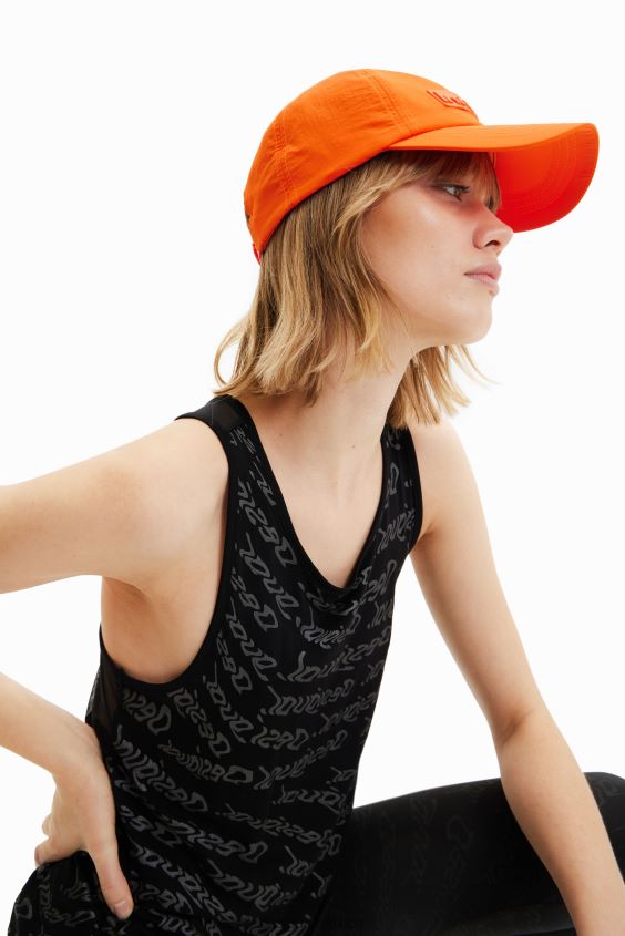 Desigual mujer gorra de nailon con logo VZ26R0533 accesorio