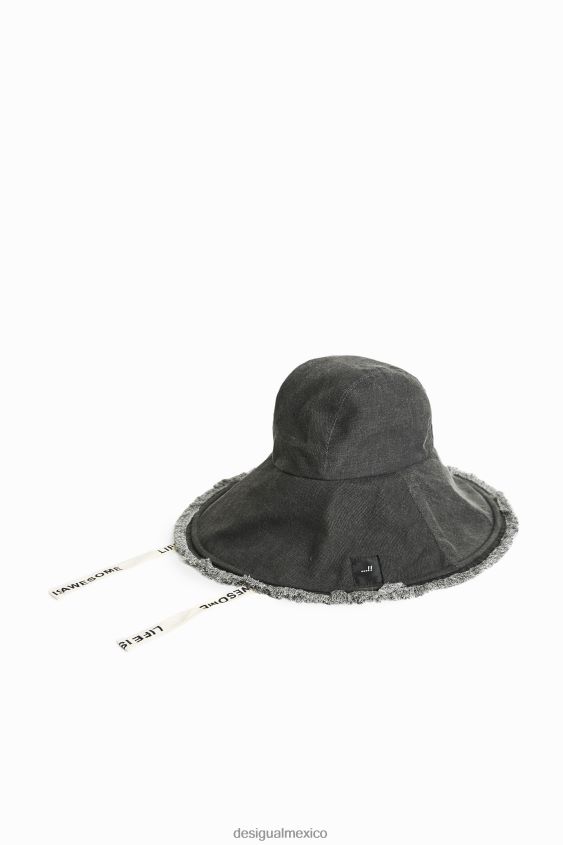 Desigual mujer sombrero de mezclilla de ala ancha VZ26R01416 accesorio