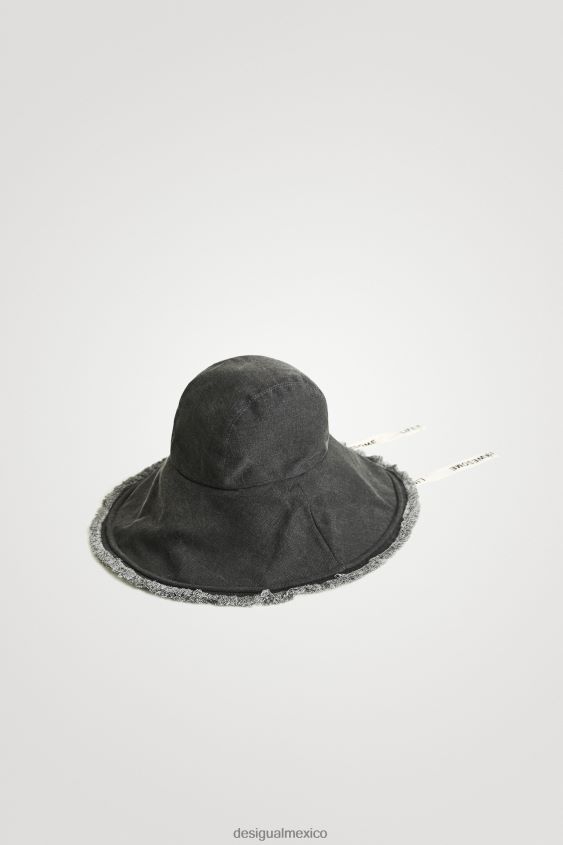 Desigual mujer sombrero de mezclilla de ala ancha VZ26R01416 accesorio