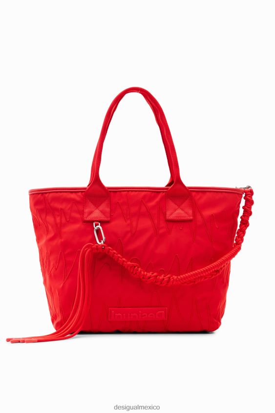 Desigual mujer bolso tote grande bordado VZ26R01188 accesorio