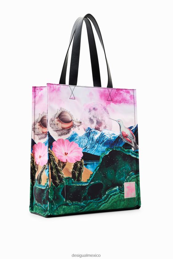 Desigual mujer bolso tote grande de fantasía VZ26R0798 accesorio