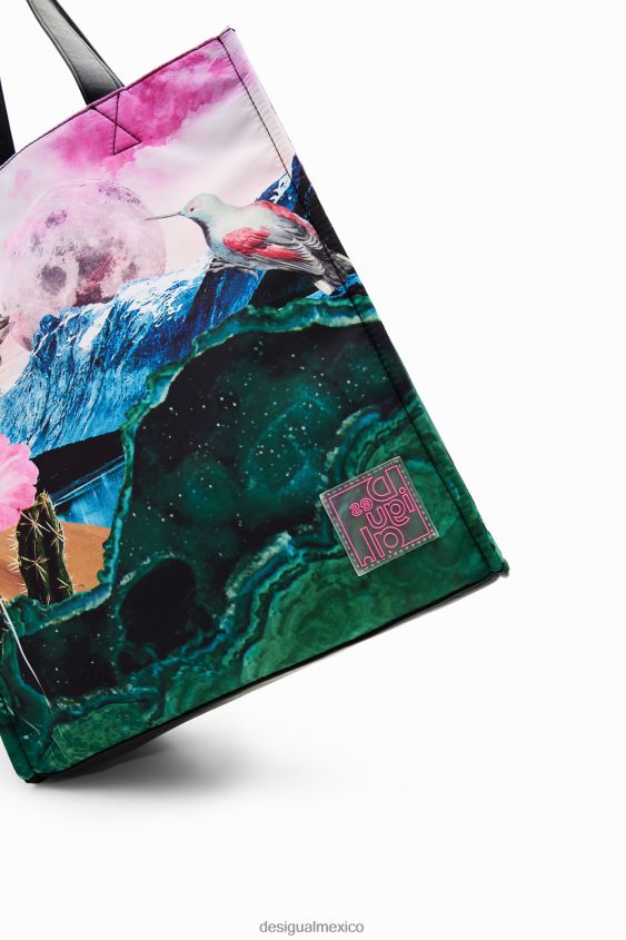 Desigual mujer bolso tote grande de fantasía VZ26R0798 accesorio