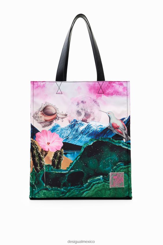 Desigual mujer bolso tote grande de fantasía VZ26R0798 accesorio