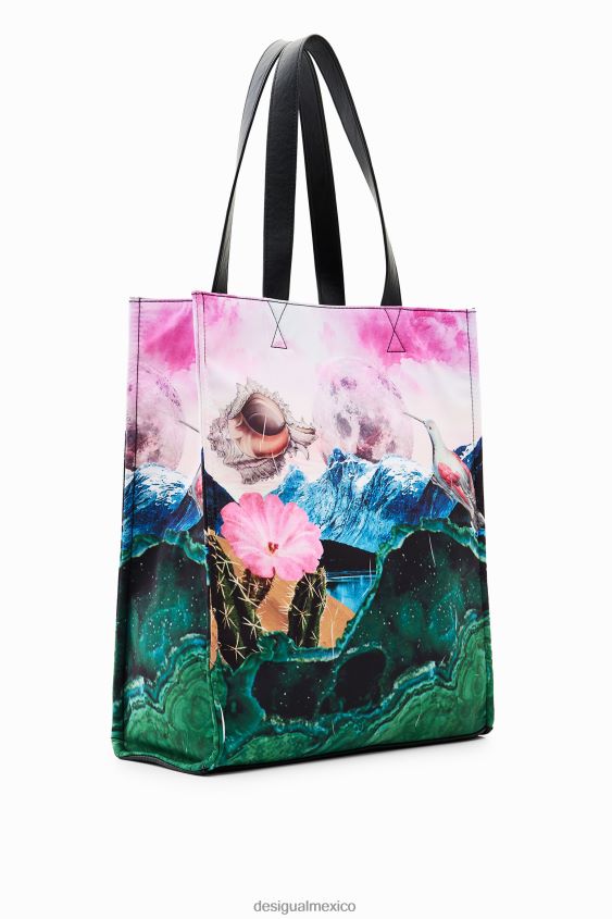 Desigual mujer bolso tote grande de fantasía VZ26R0798 accesorio