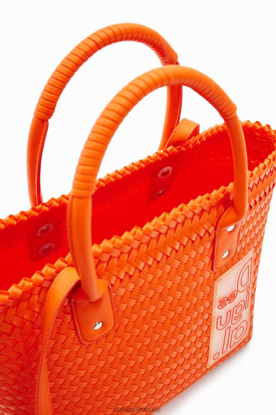 Desigual mujer bolso tote mediano tejido VZ26R0732 accesorio