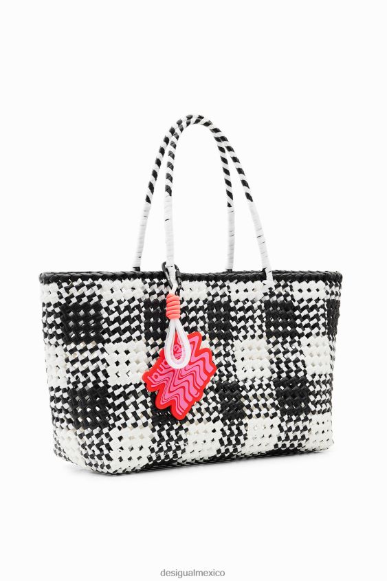 Desigual mujer bolso tote tejido xl VZ26R0807 accesorio