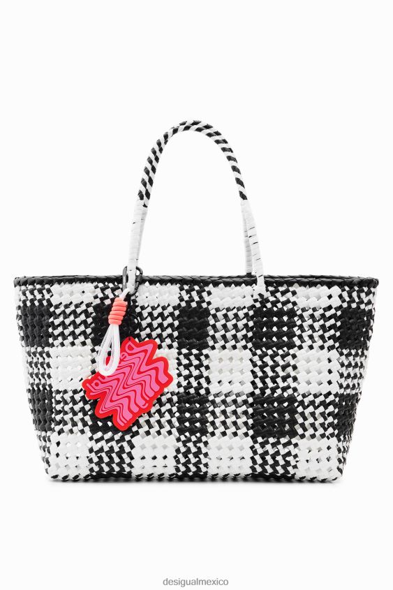 Desigual mujer bolso tote tejido xl VZ26R0807 accesorio