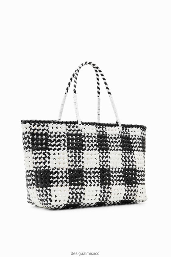 Desigual mujer bolso tote tejido xl VZ26R0807 accesorio