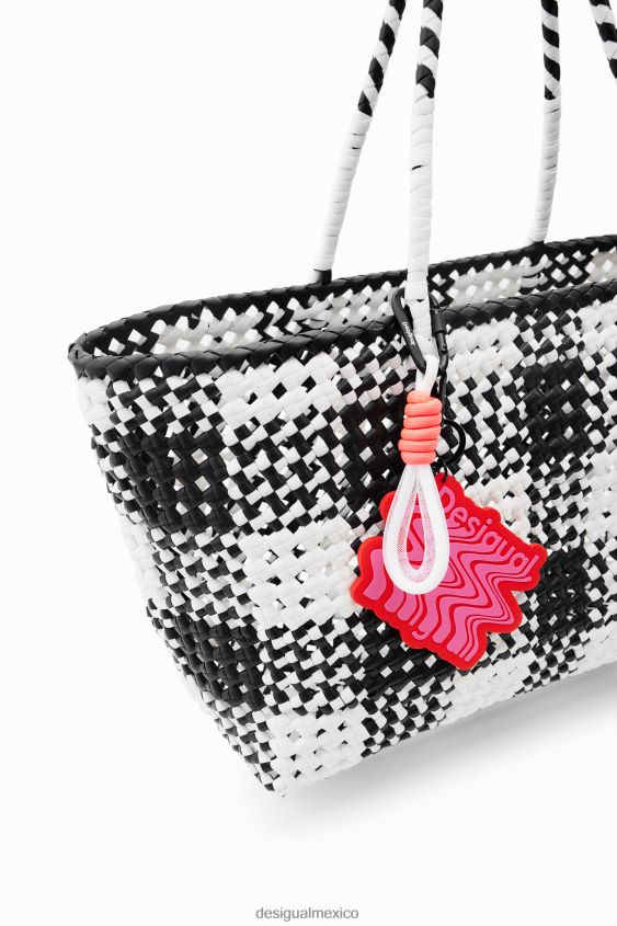 Desigual mujer bolso tote tejido xl VZ26R0807 accesorio