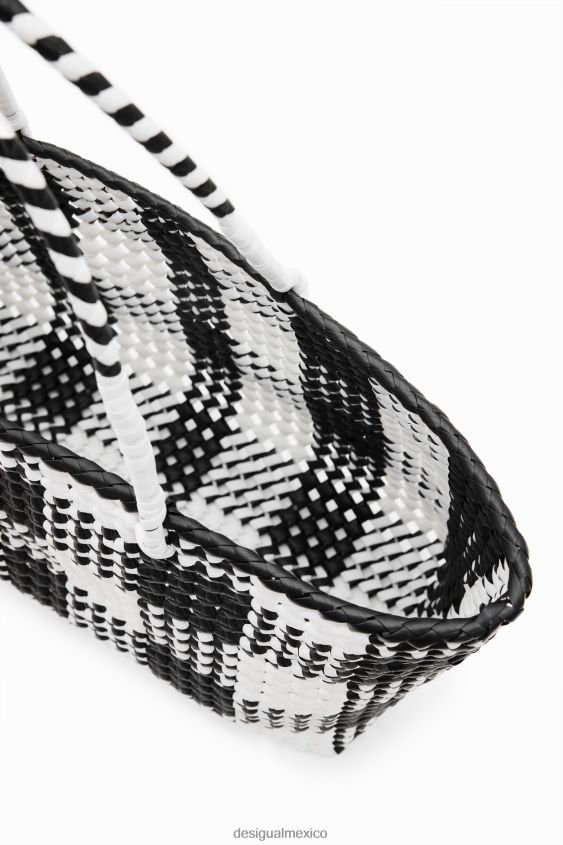 Desigual mujer bolso tote tejido xl VZ26R0807 accesorio