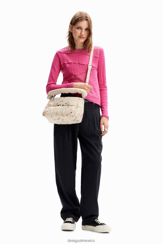 Desigual mujer bolsa acolchada con gotas VZ26R01261 accesorio