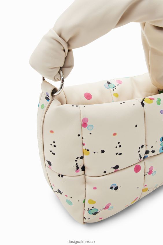Desigual mujer bolsa acolchada con gotas VZ26R01261 accesorio