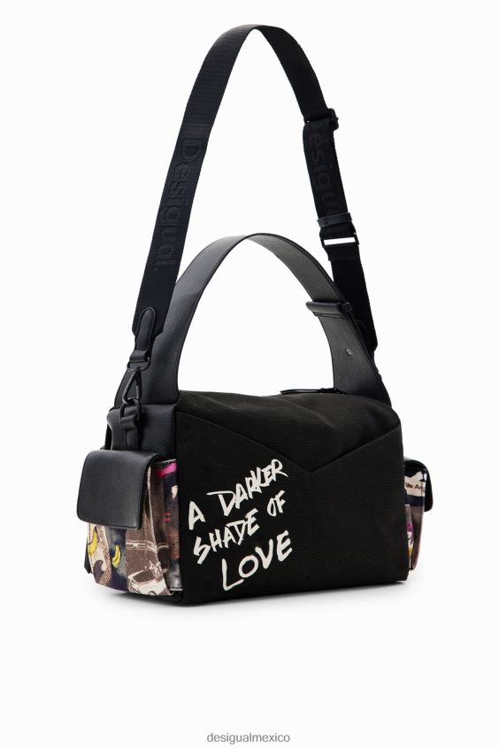 Desigual mujer bolsa grande de lona para periódicos VZ26R01182 accesorio