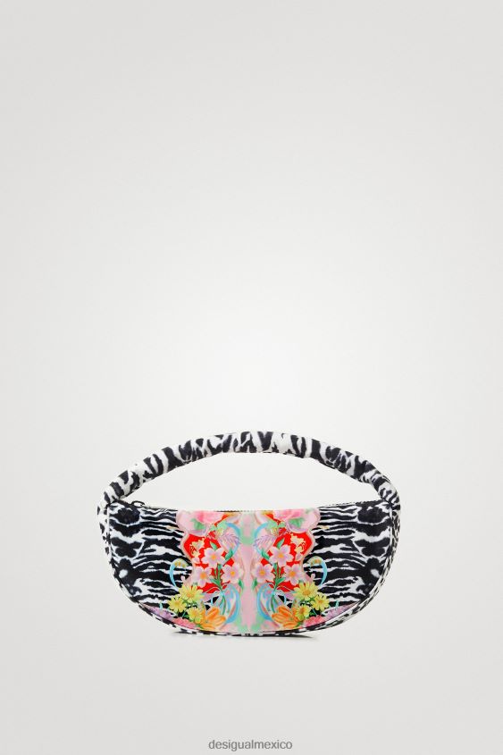 Desigual mujer bolso bandolera de cebra VZ26R01334 accesorio