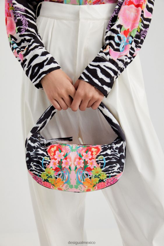 Desigual mujer bolso bandolera de cebra VZ26R01334 accesorio