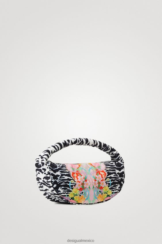 Desigual mujer bolso bandolera de cebra VZ26R01334 accesorio