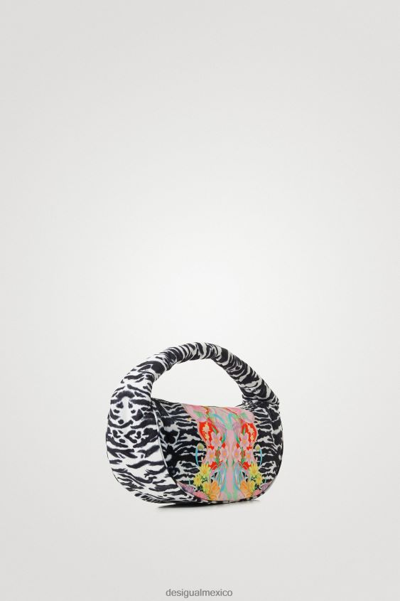 Desigual mujer bolso bandolera de cebra VZ26R01334 accesorio