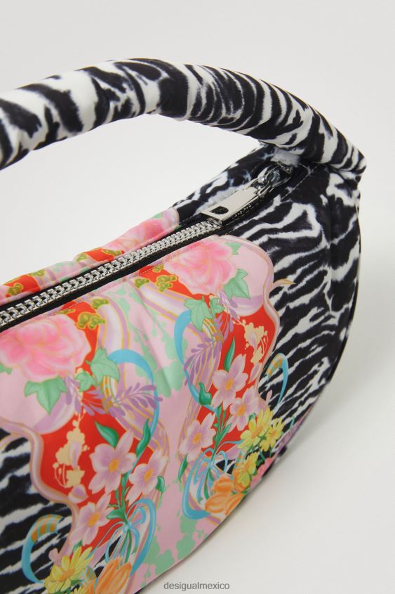 Desigual mujer bolso bandolera de cebra VZ26R01334 accesorio